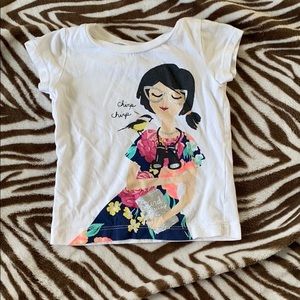 18 month white t shirt